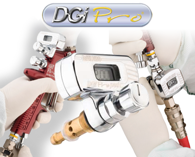 Regulator cyfrowy DeVilbiss DGI PRO do pistoletów lakierniczych Regulator cyfrowy DeVilbiss DGI PRO do pistoletów lakierniczych